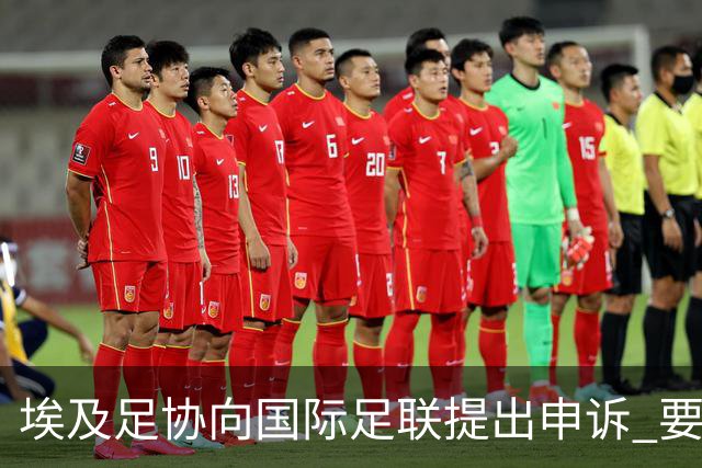 埃及足协向国际足联提出申诉 要求调查主裁的严重误判